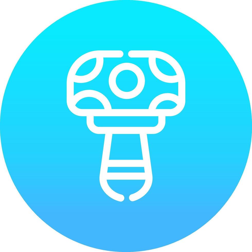 Mushroom Creative Icon Design vector