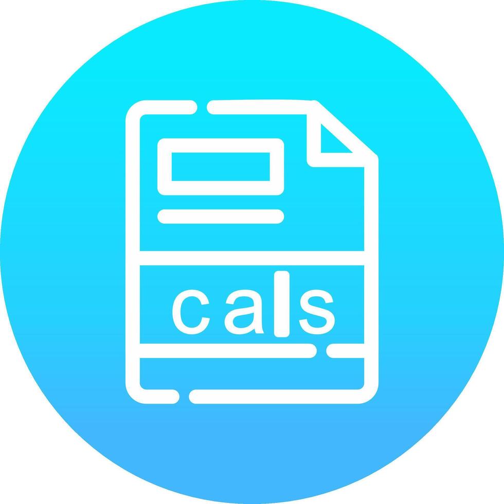 cals Creative Icon Design vector