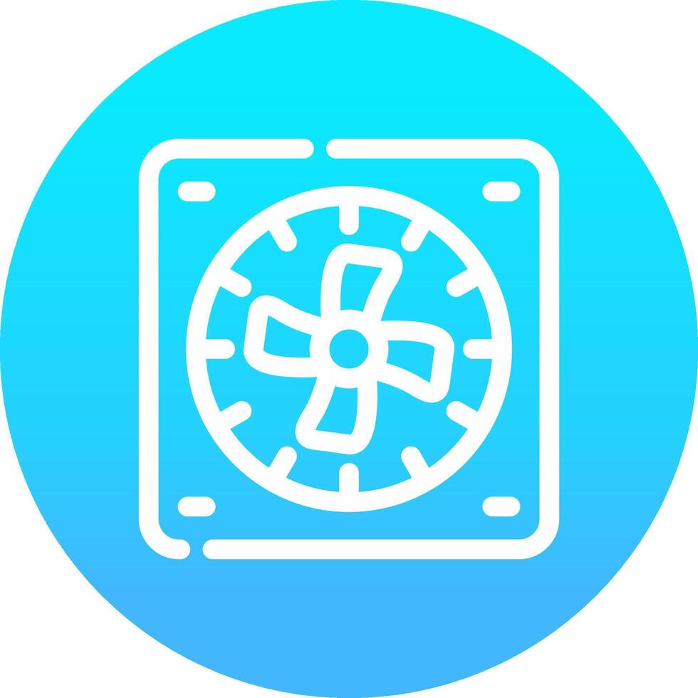 Cooling Creative Icon Design vector