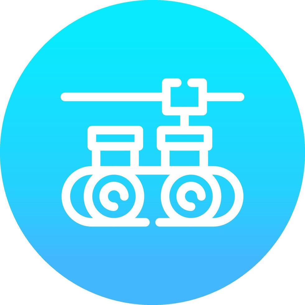 Conveyor Belt Creative Icon Design vector