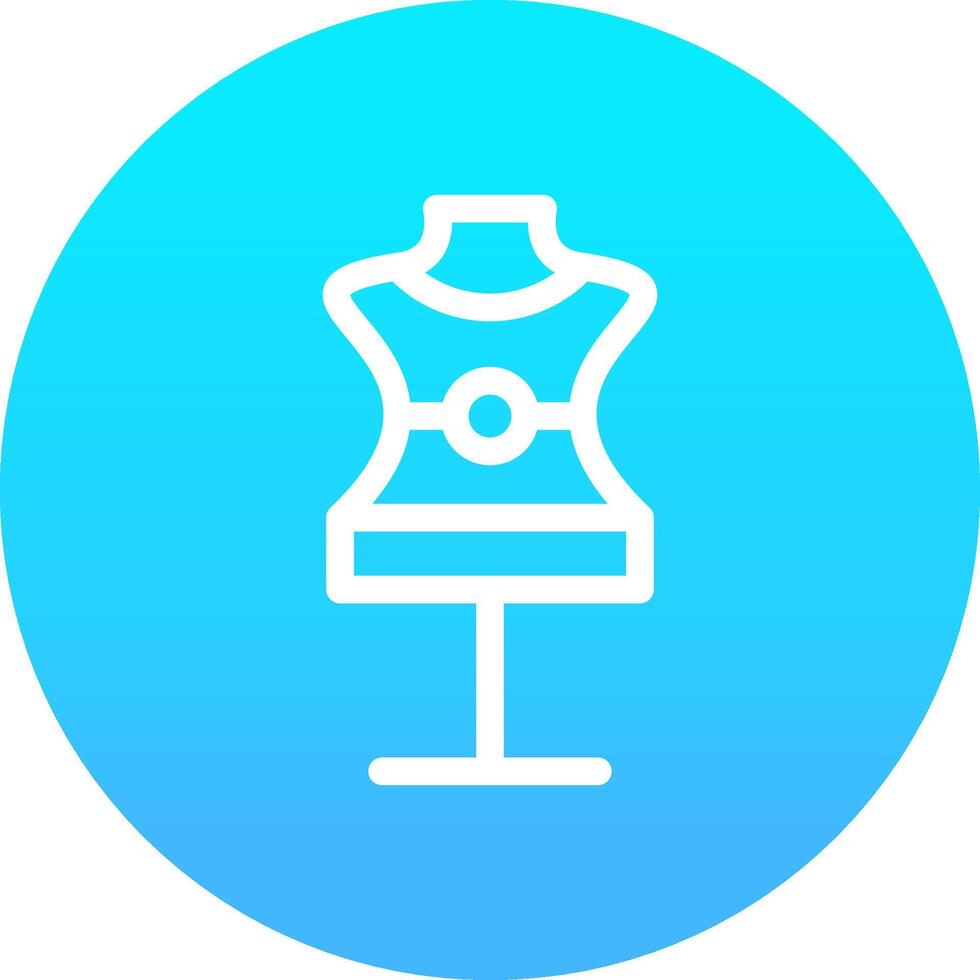 Mannequin Creative Icon Design vector