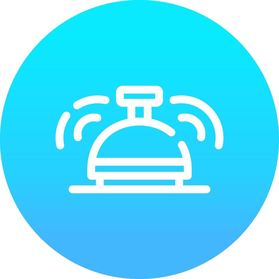 Hotel Bell Creative Icon Design vector