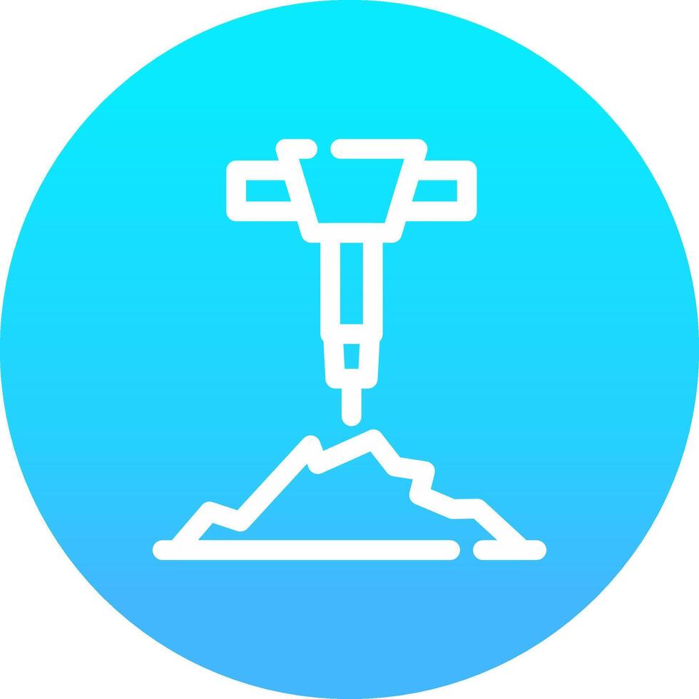 Drill Creative Icon Design vector