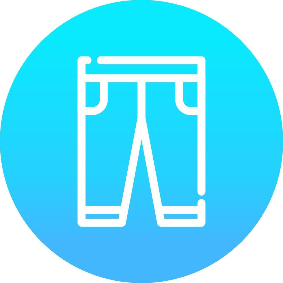 Pants Creative Icon Design vector