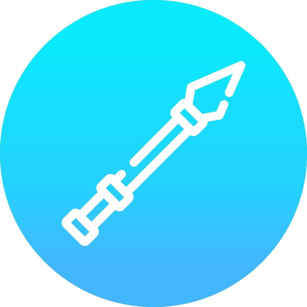 Spear Creative Icon Design vector