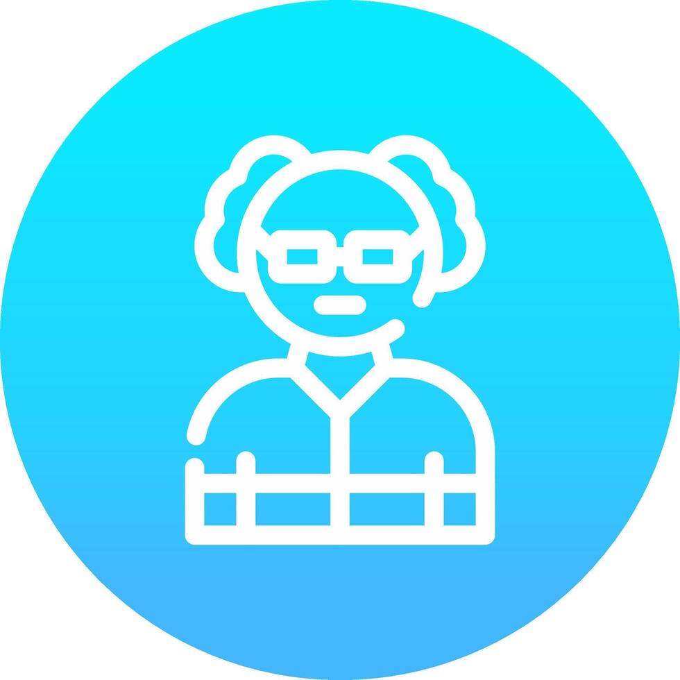 Professor Creative Icon Design vector