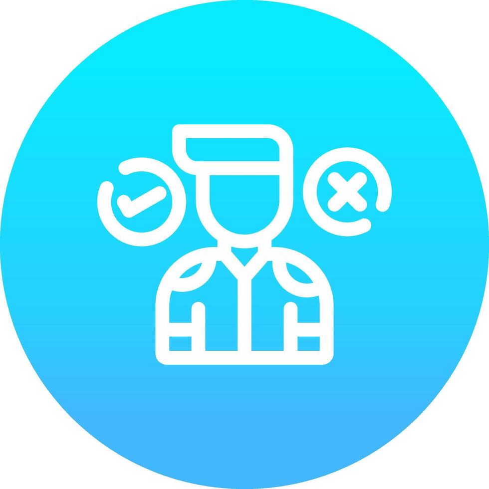 Decision Makers Creative Icon Design vector