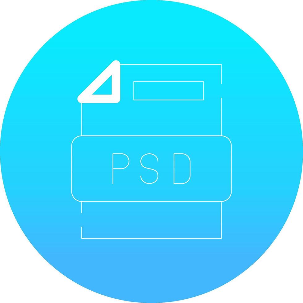 diseño de icono creativo de archivo psd vector