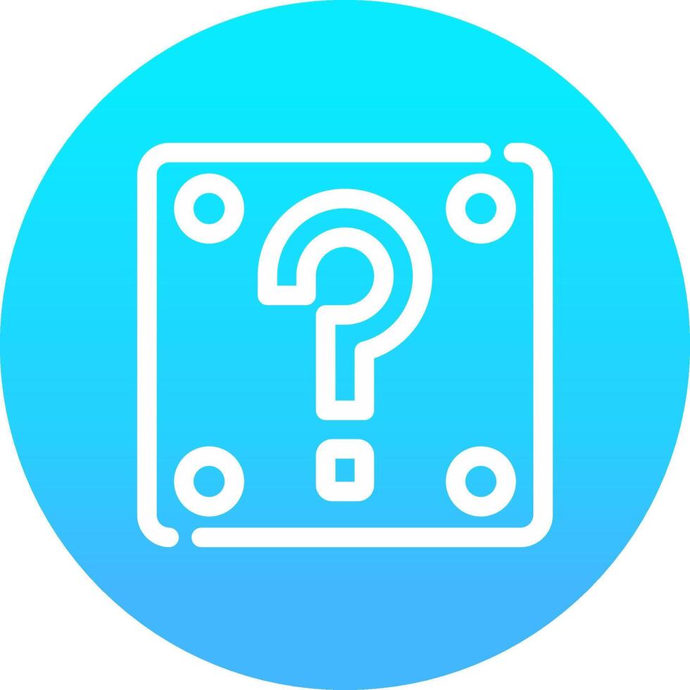 Game Mystery Creative Icon Design vector