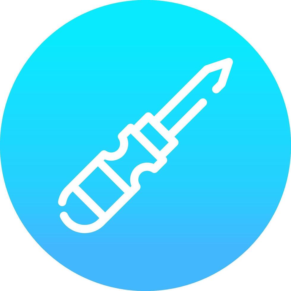 diseño de icono creativo bradawl vector