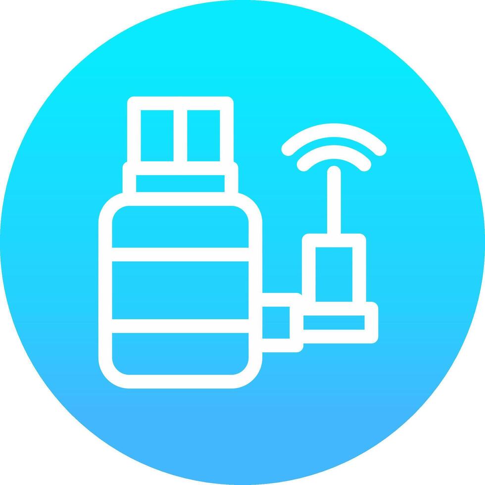 Internet USB Creative Icon Design vector