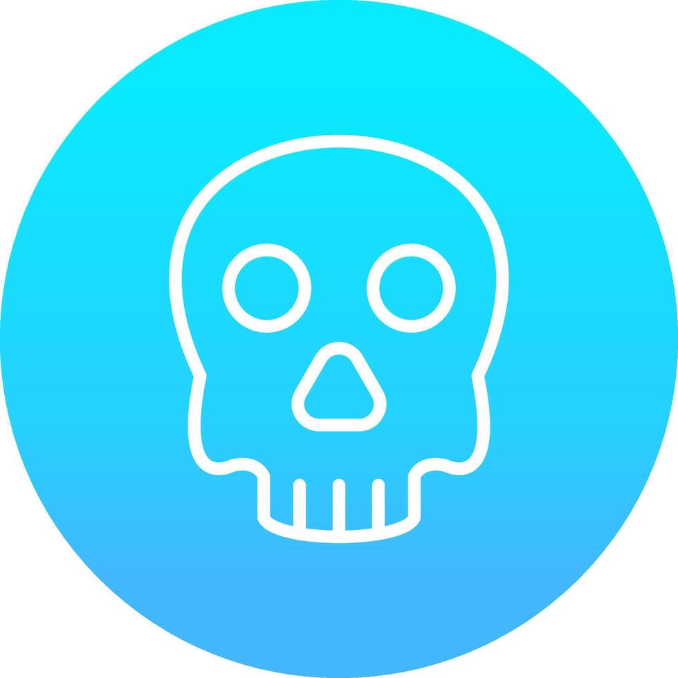 Skull Creative Icon Design vector
