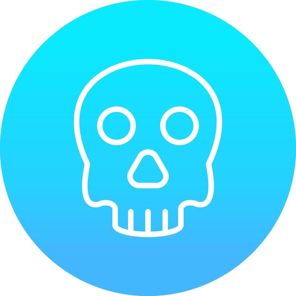 Skull Creative Icon Design vector