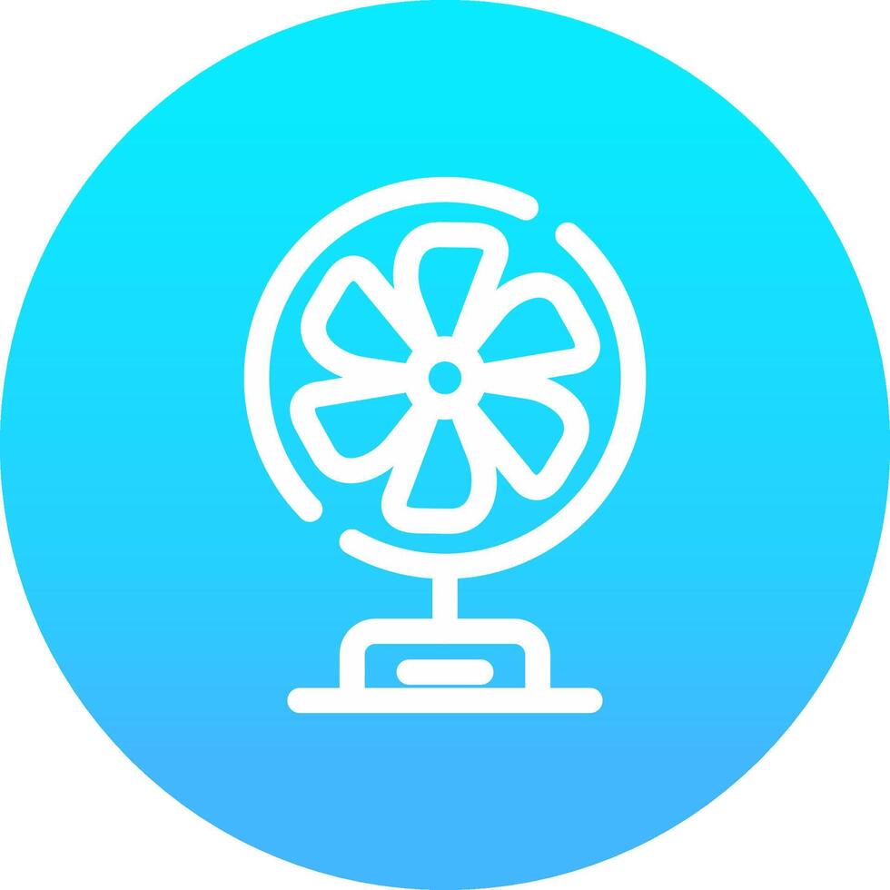 Fan Creative Icon Design vector