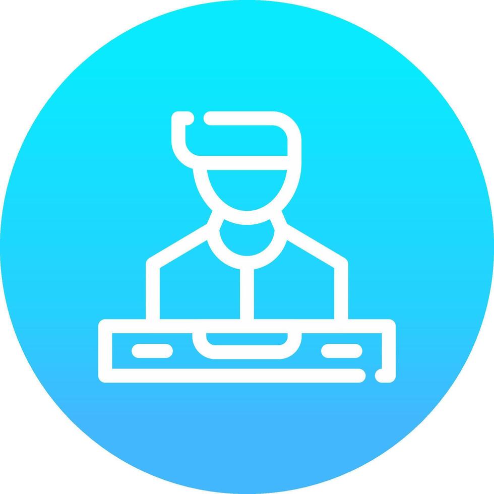 DJ Creative Icon Design vector