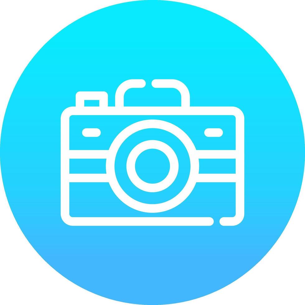 Photo Camera Creative Icon Design vector