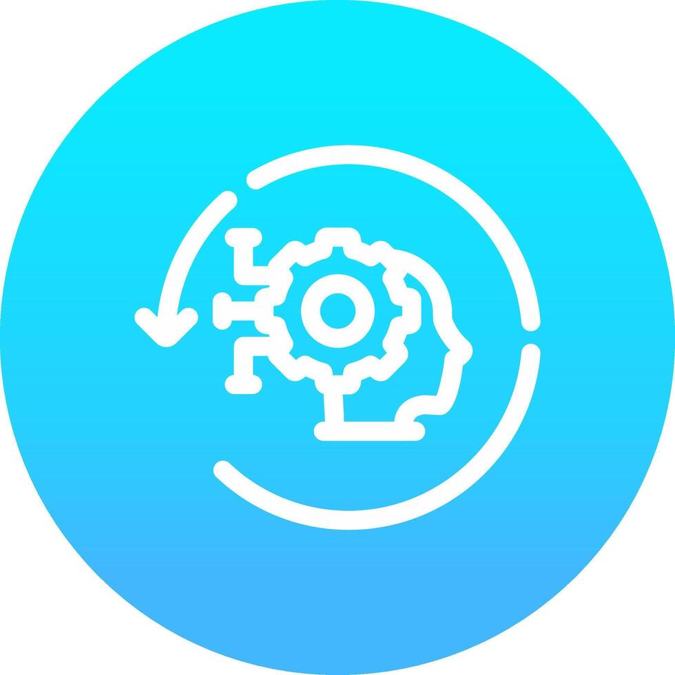 Reverse Engineering Creative Icon Design vector