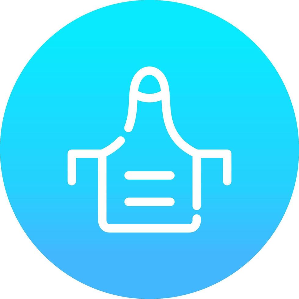 Apron Creative Icon Design vector