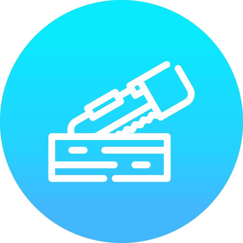 Woodworking Creative Icon Design vector