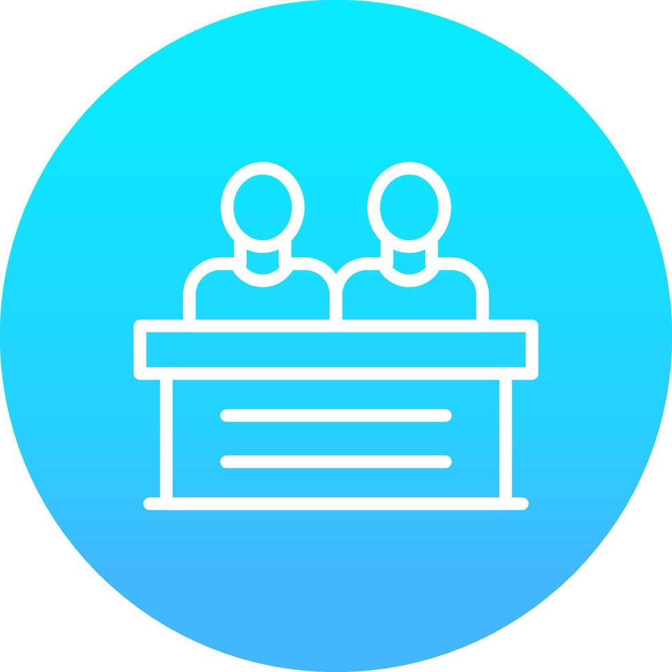 Jury Creative Icon Design vector