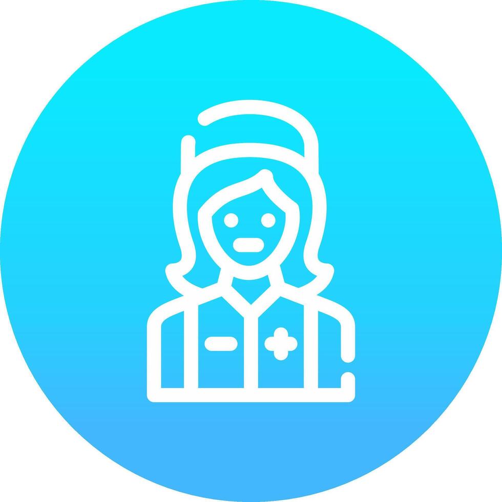 Nurse Creative Icon Design vector