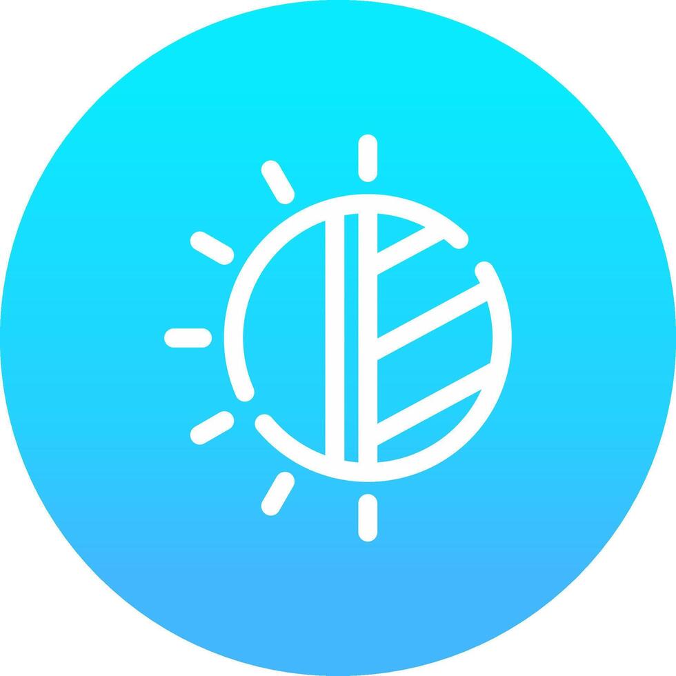 Eclipse Creative Icon Design vector