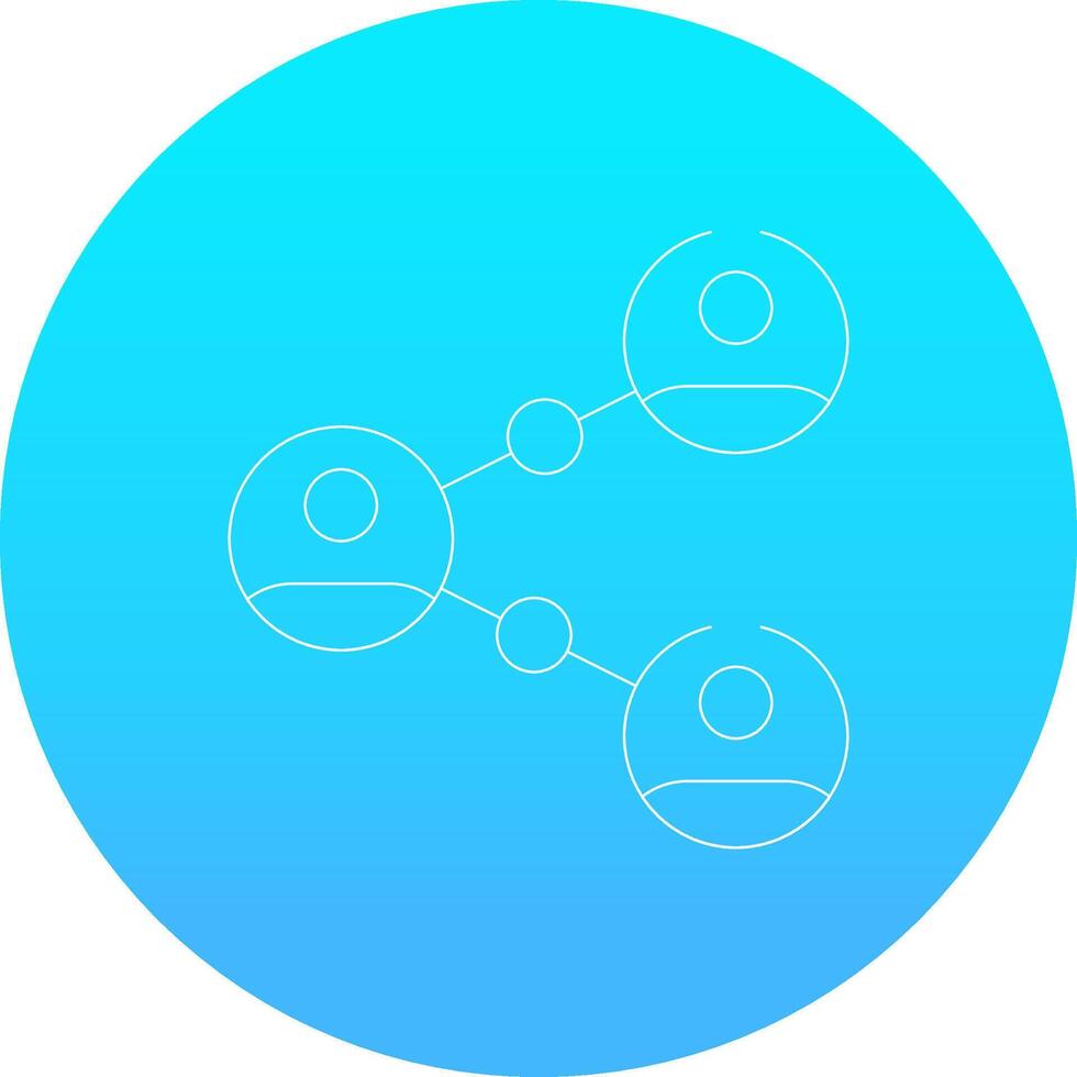 Connected People Creative Icon Design vector
