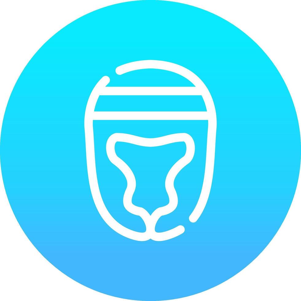 Helmet Creative Icon Design vector