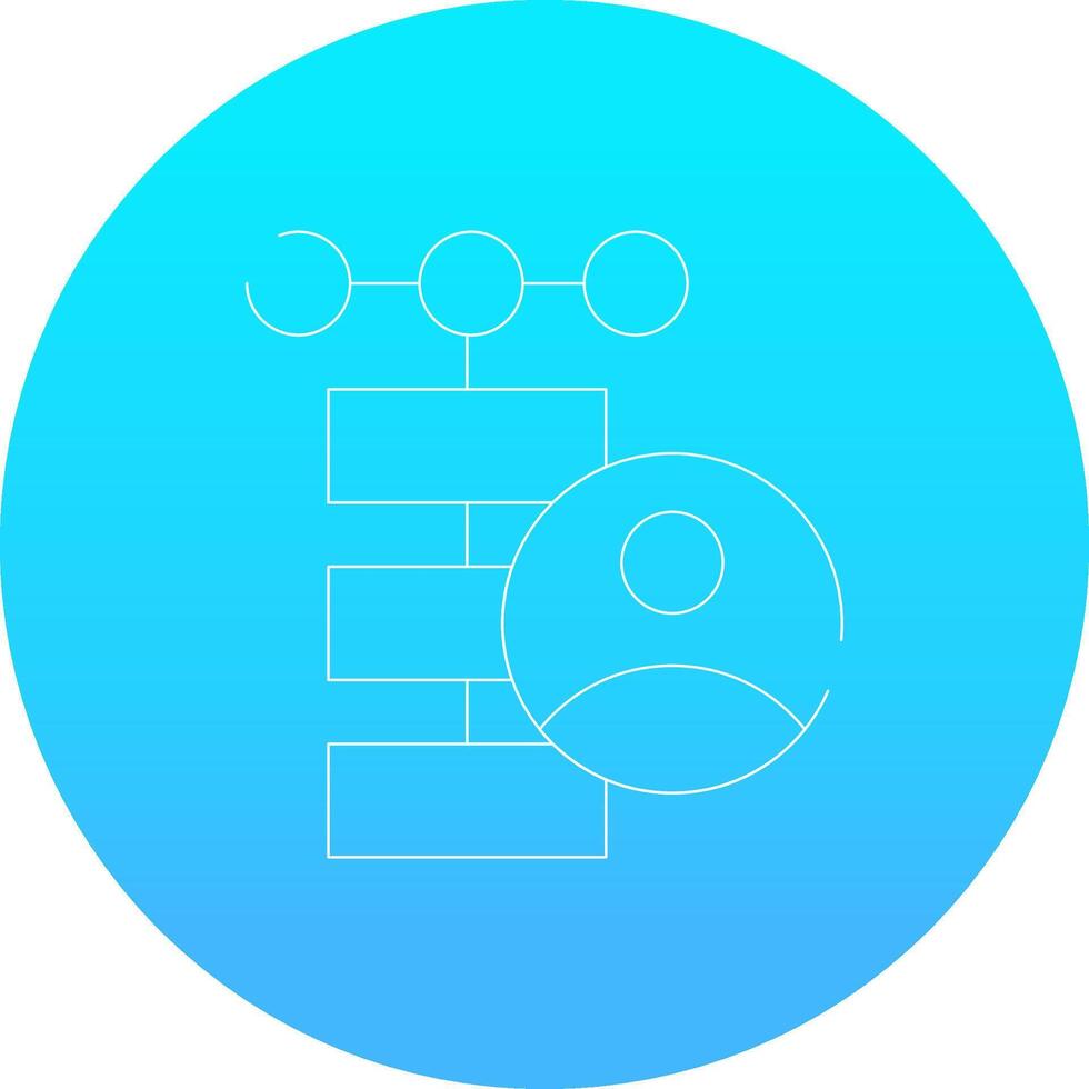 Client Database Creative Icon Design vector