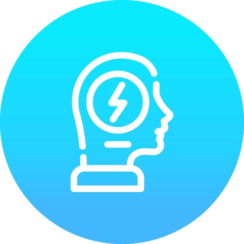 Brainstorm Creative Icon Design vector
