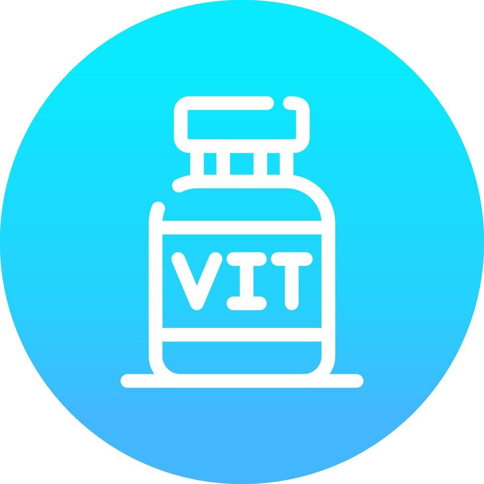 Vitamins Creative Icon Design vector