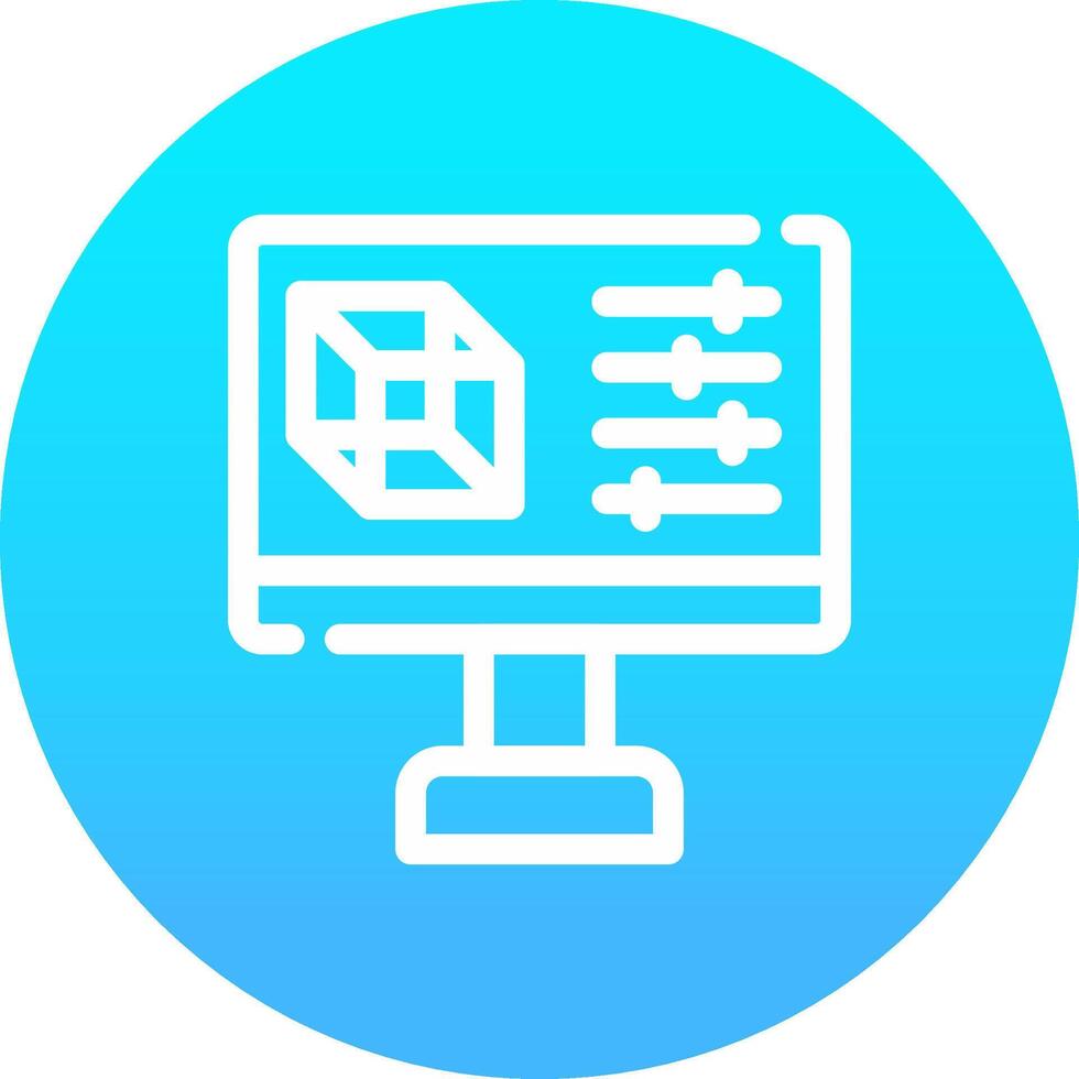 Simulation Creative Icon Design vector