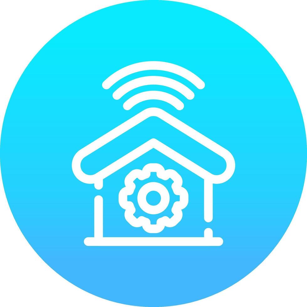 Home Automation Creative Icon Design vector