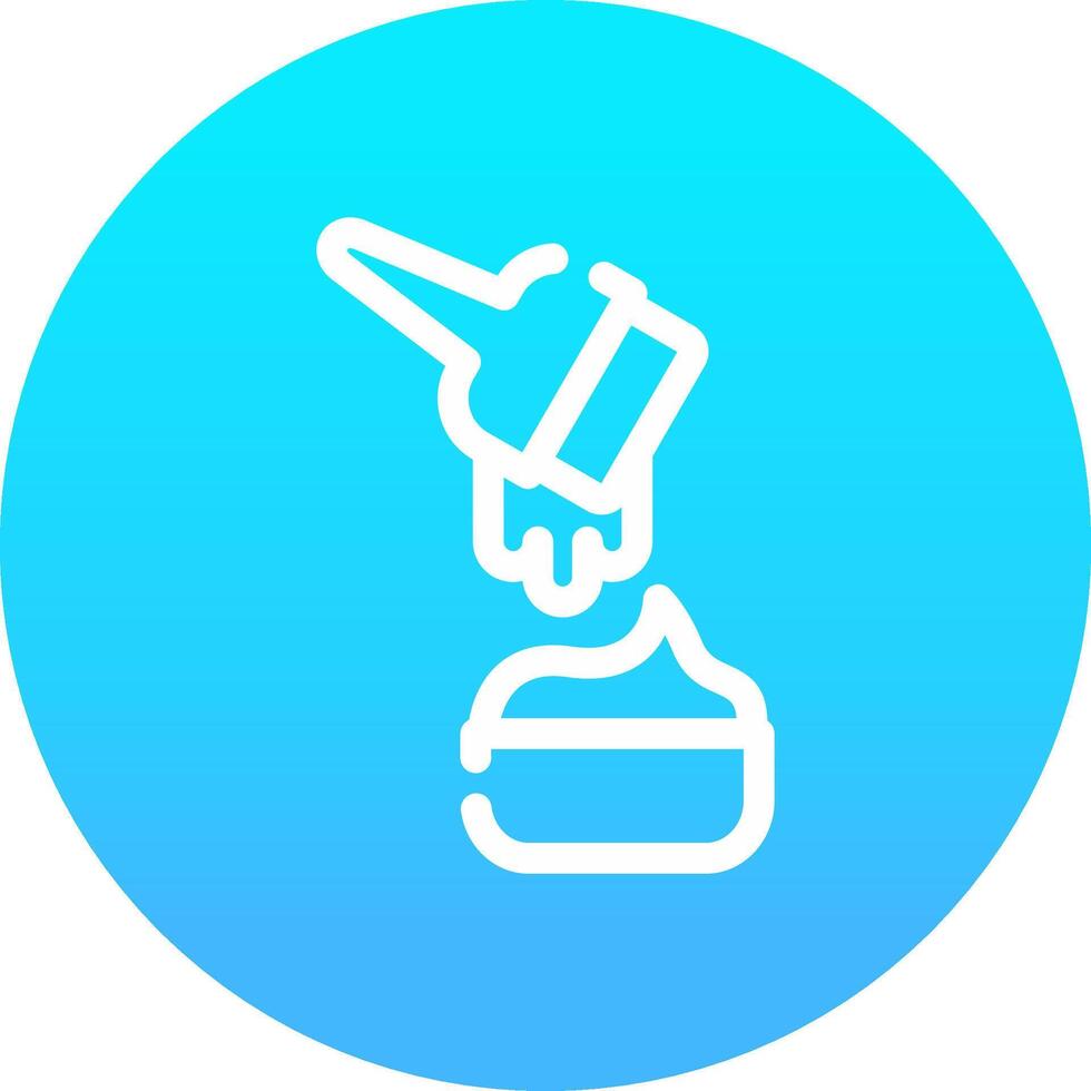 Dye Creative Icon Design vector