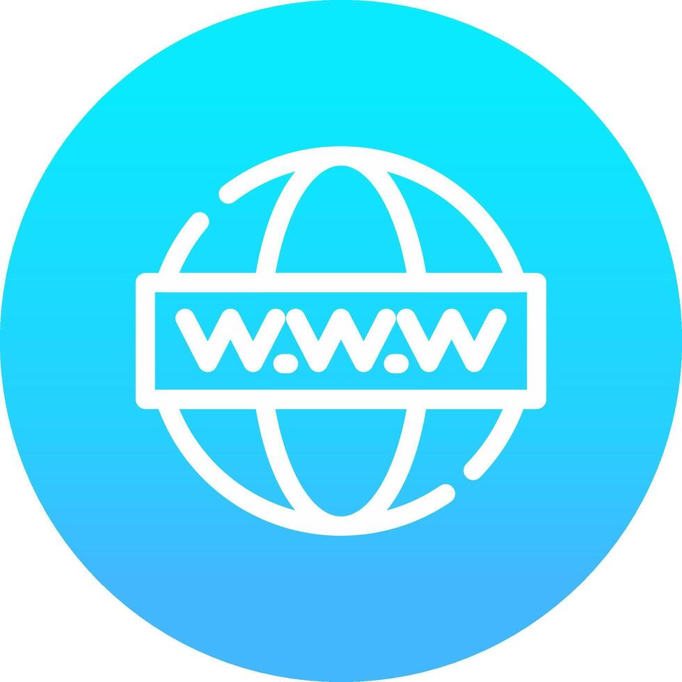 Line blue Gradient Circle Design vector