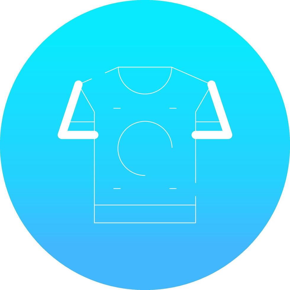 Tshirt Creative Icon Design vector