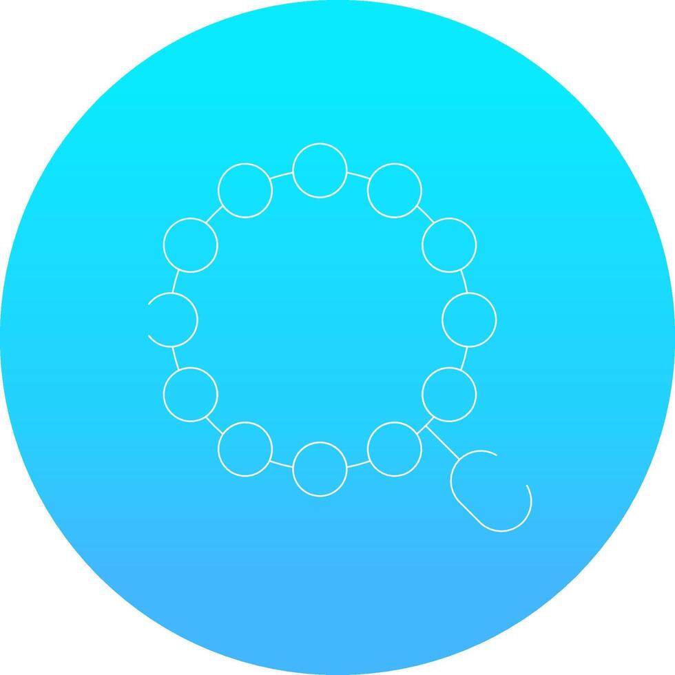 Beads Creative Icon Design vector