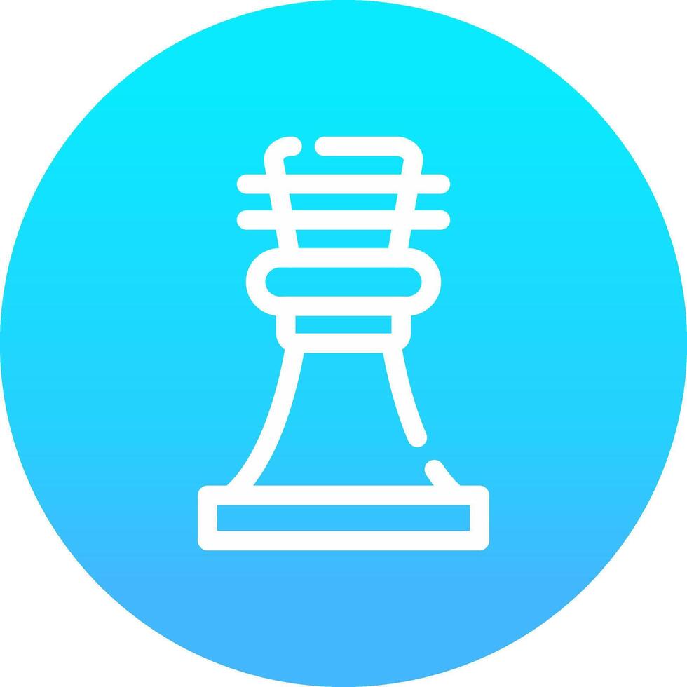 Chess Game Creative Icon Design vector