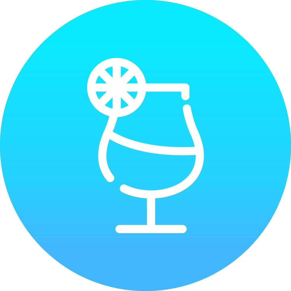 Martini Creative Icon Design vector