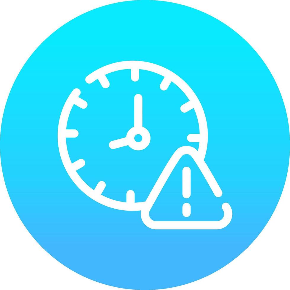 Expired Creative Icon Design vector