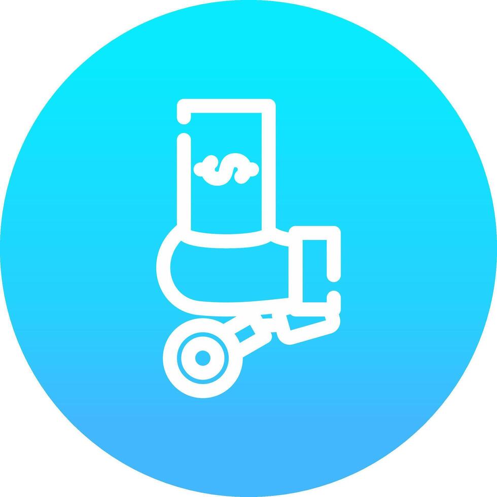 Corruption Creative Icon Design vector