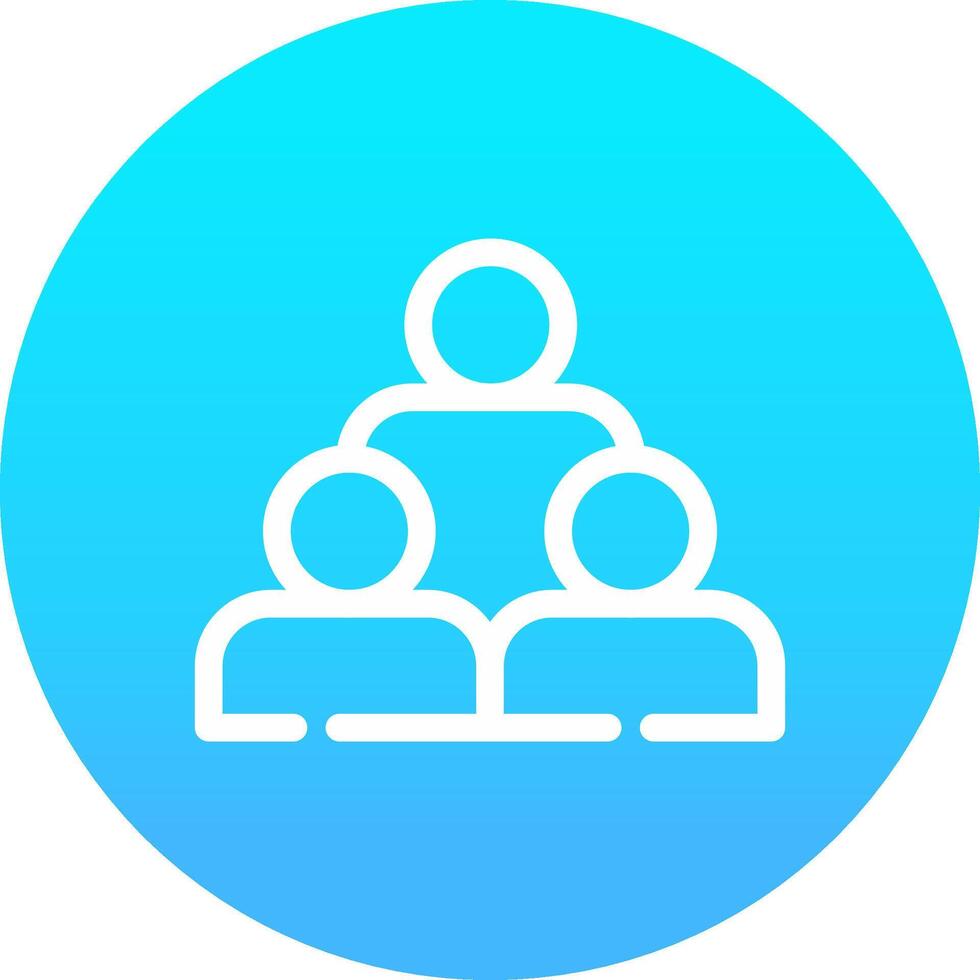 Audience Creative Icon Design vector