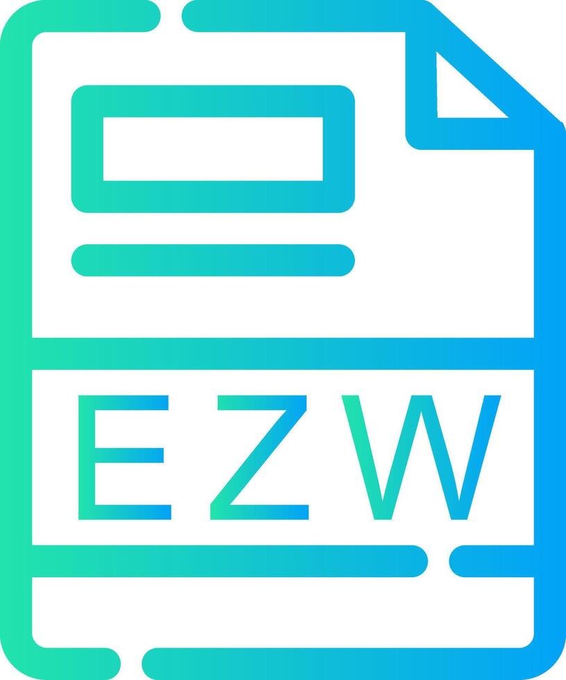EZW Creative Icon Design vector