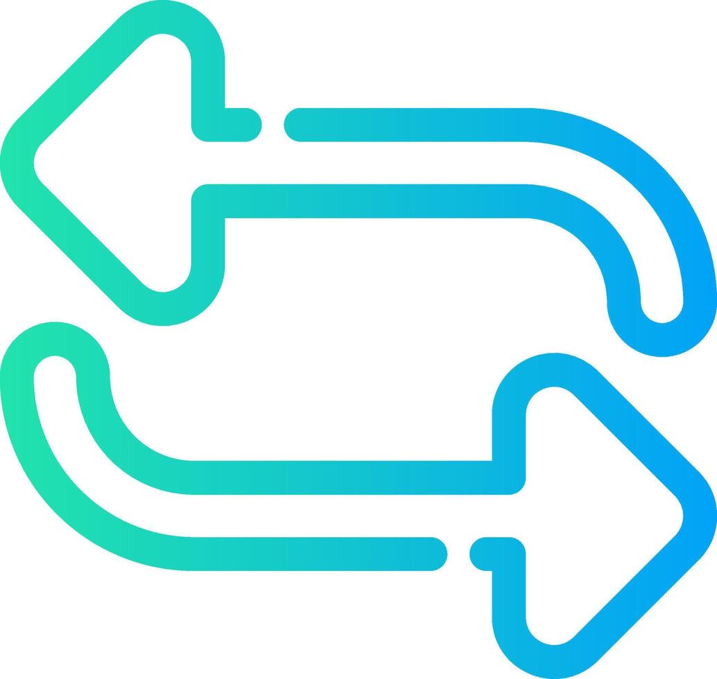 Arrows Repeat Creative Icon Design vector
