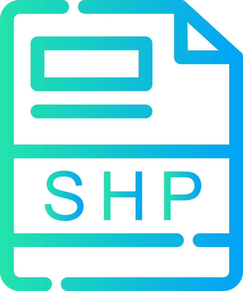 SHP Creative Icon Design vector