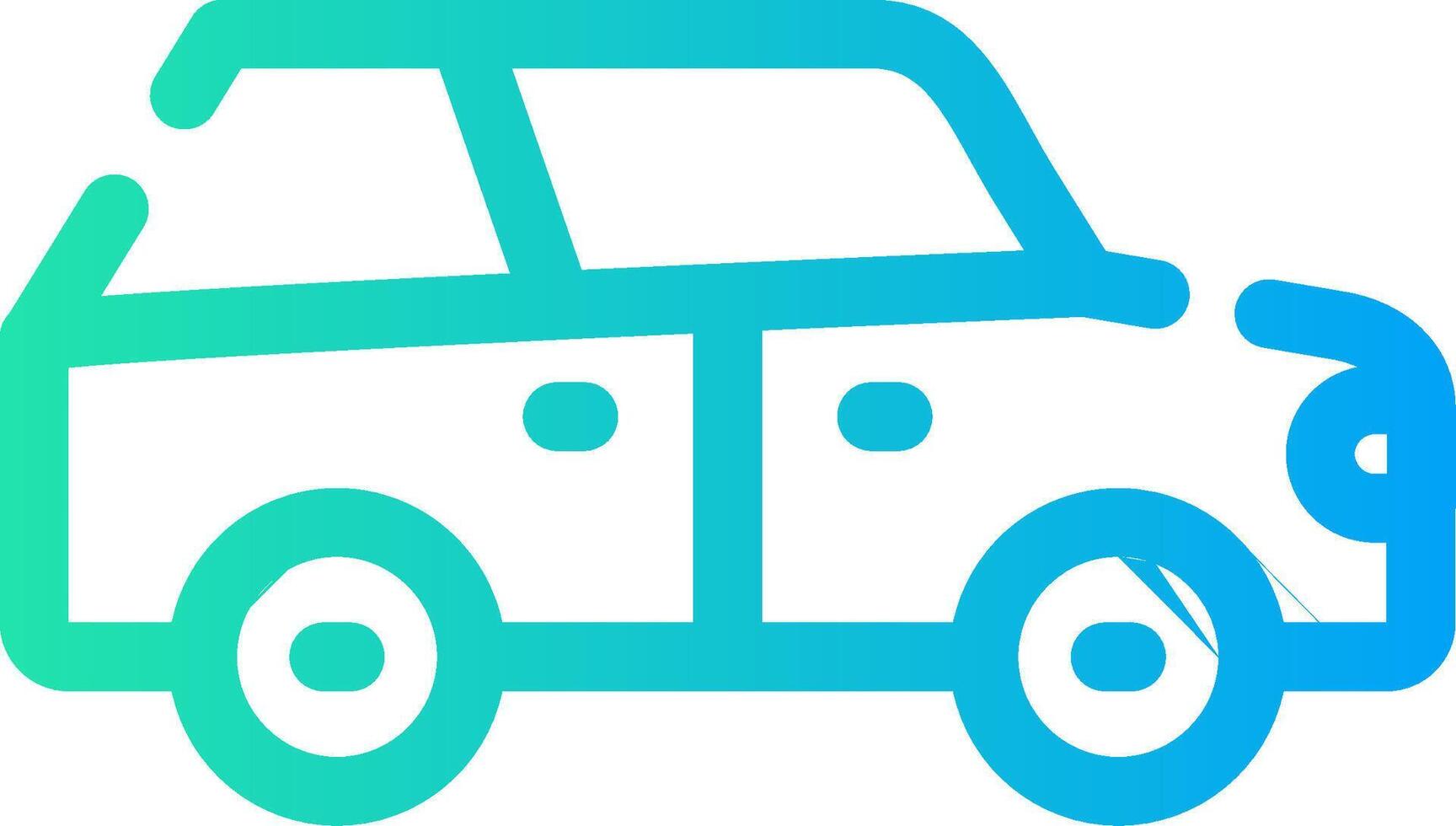 Car Creative Icon Design vector