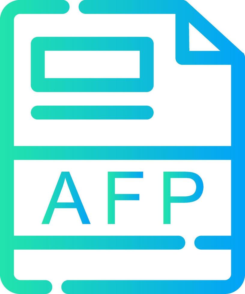 AFP Creative Icon Design vector