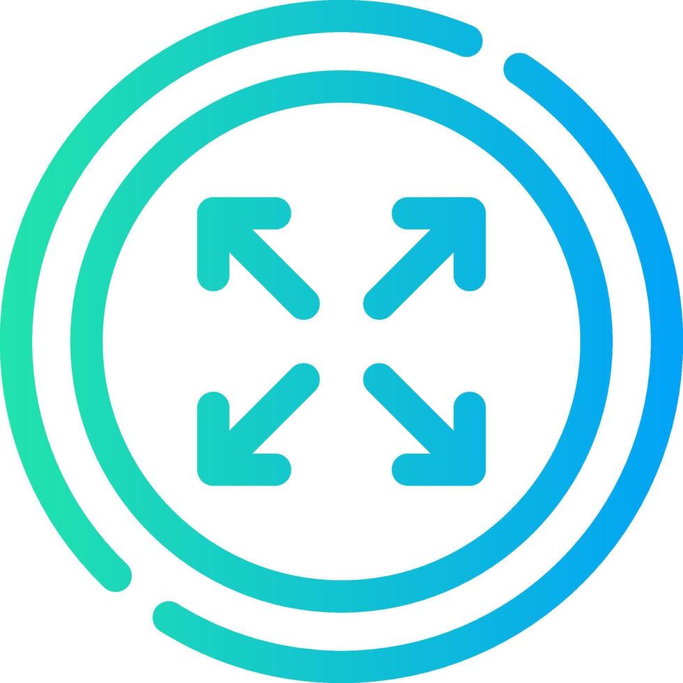 Expand Creative Icon Design vector