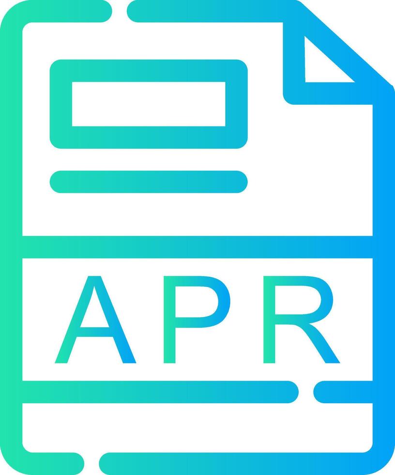 APR Creative Icon Design vector