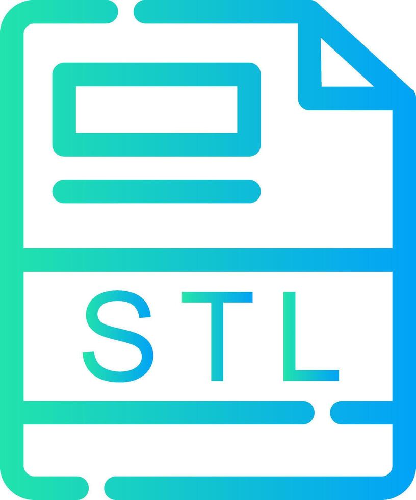 STL Creative Icon Design vector